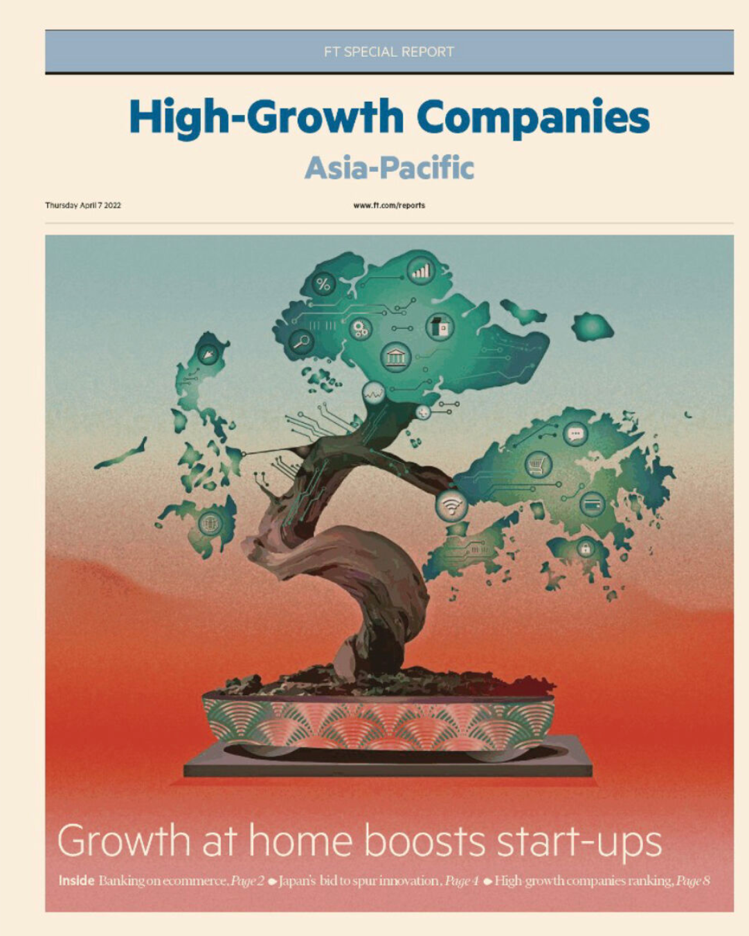 INEX Innovate Recognised in Financial Times Asia-Pacific Growth Ranking